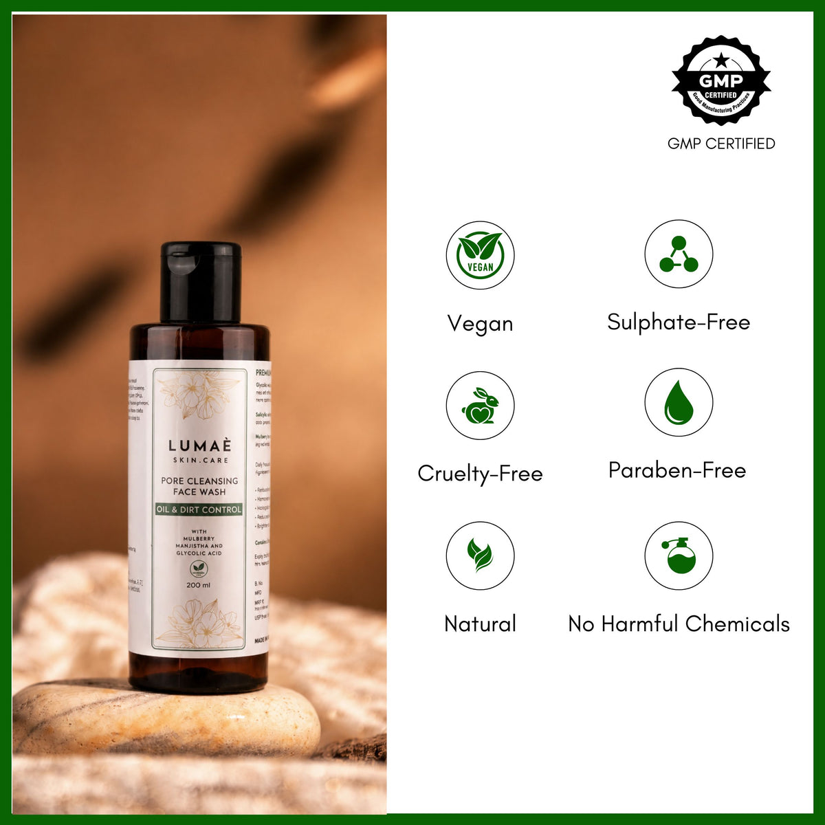 Oil & Dirt Control Face Wash