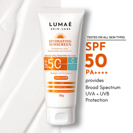 Hydrating Sunscreen with UVA + UVB Protection