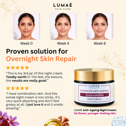 Anti-Ageing Night Cream with Astaxanthin