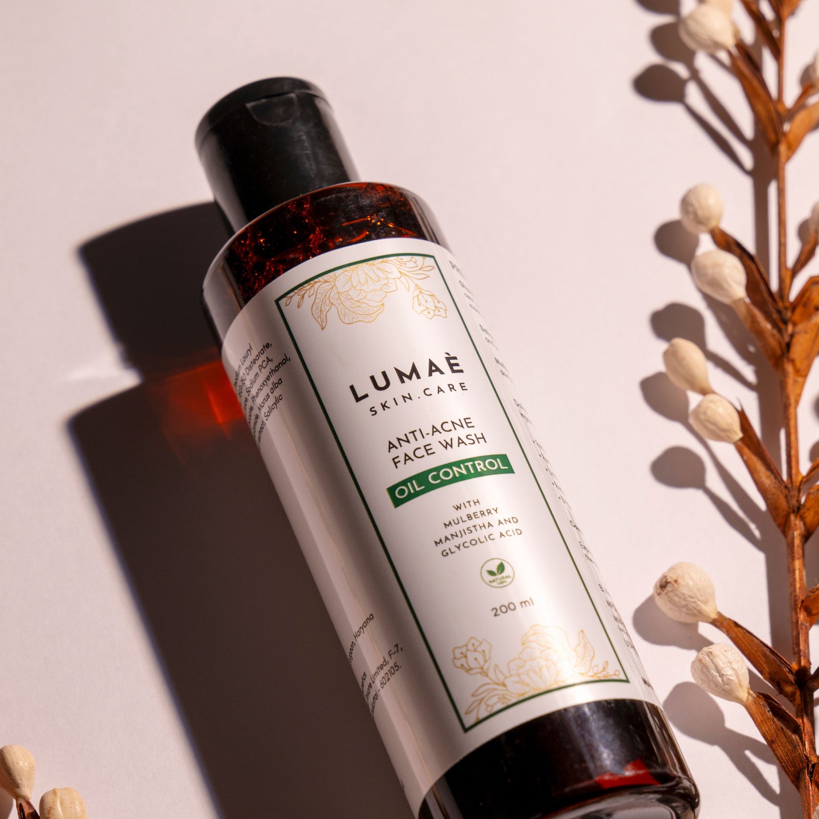 Lumae anti acne oil control face wash