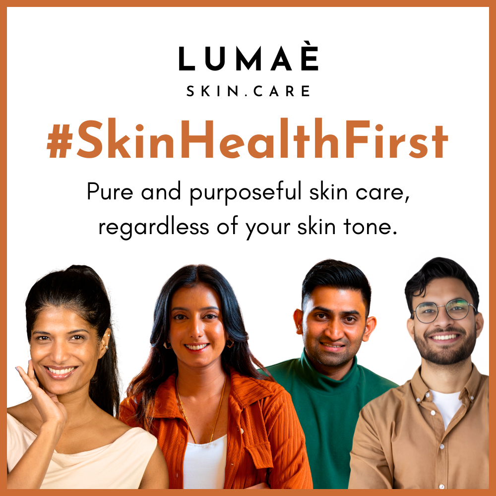 Skin health first
Pure and purposeful skin care, regardless of your skin tone
