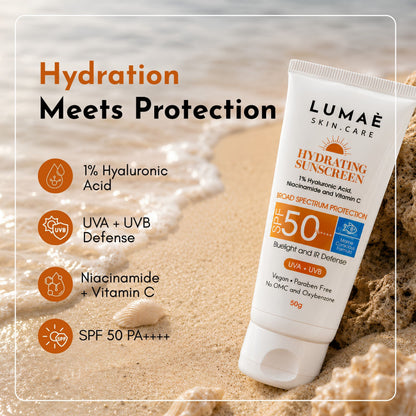 Hydrating Sunscreen with UVA + UVB Protection