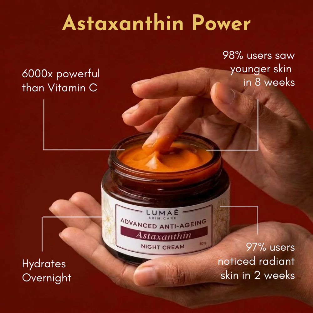 Anti-Ageing Night Cream with Astaxanthin