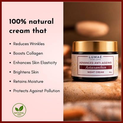 Anti-Ageing Night Cream with Astaxanthin