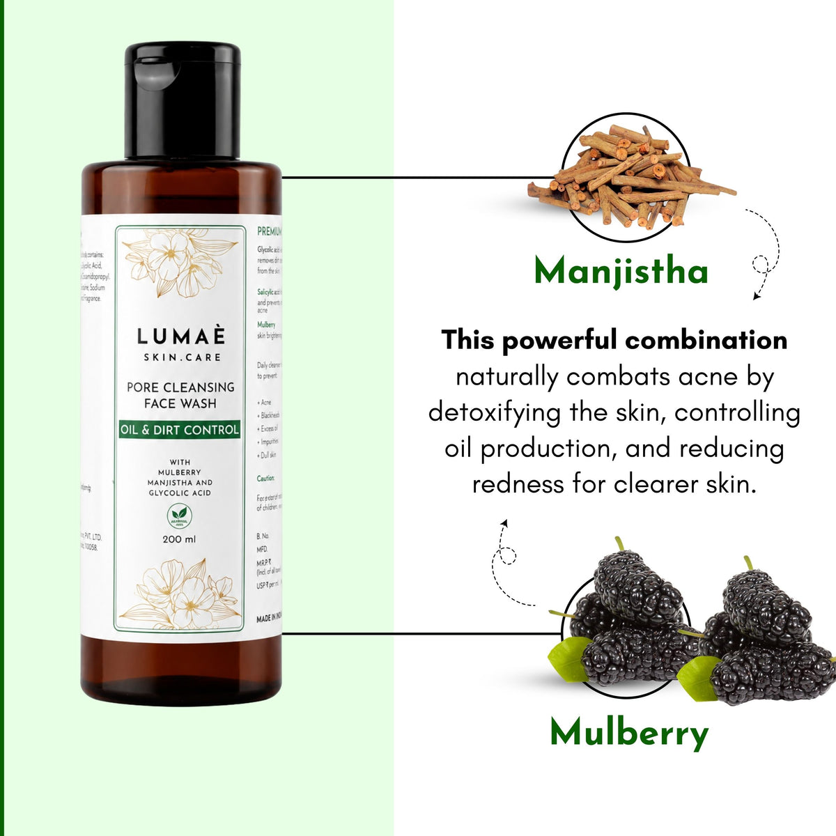 Oil & Dirt Control Face Wash