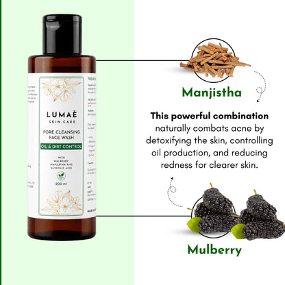 Oil & Dirt Control Face Wash
