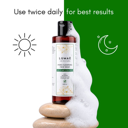 Oil & Dirt Control Face Wash