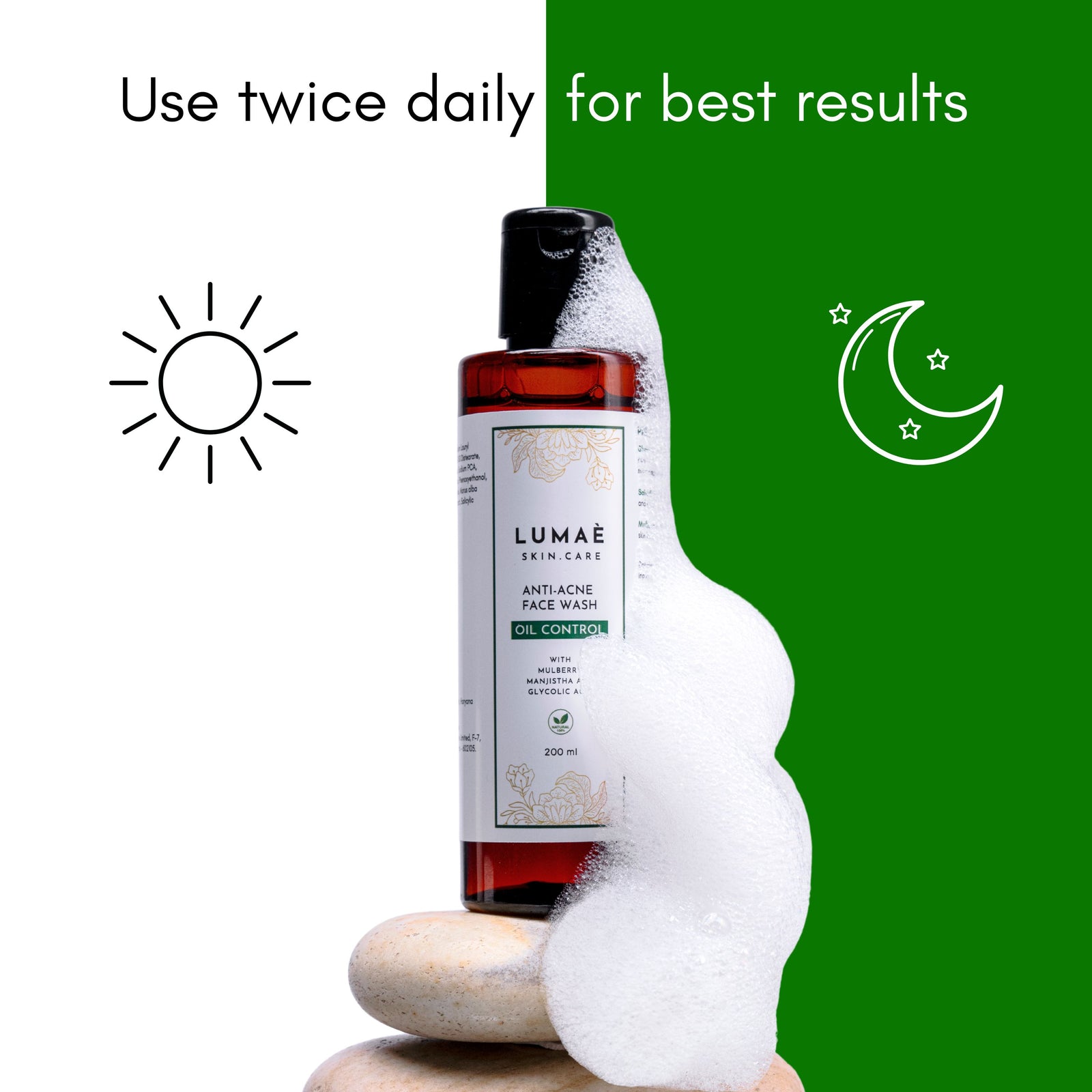 Use twice daily for best results